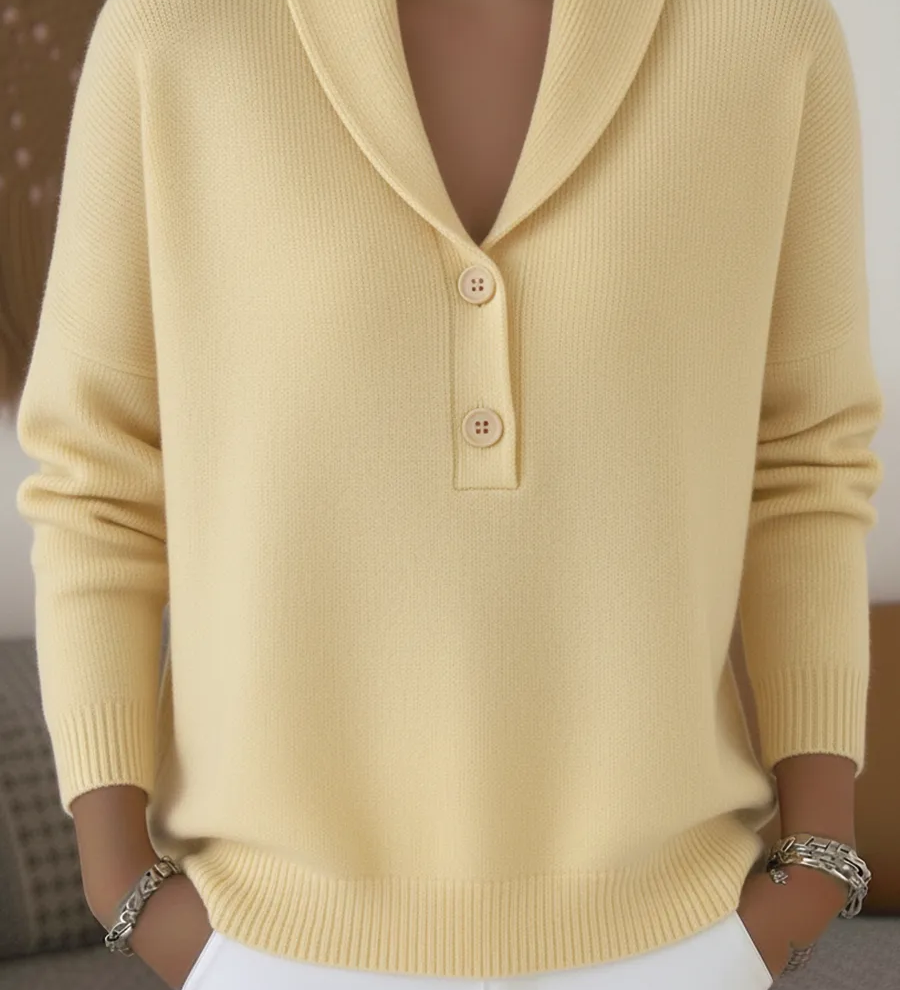 Lucy™ | Sweater with Collar
