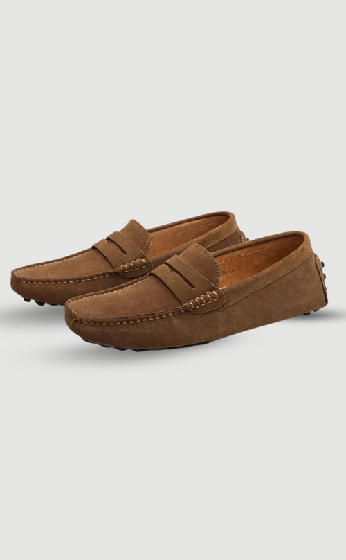 Leonardo | Suede Slippers - Italian Style