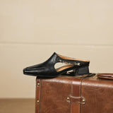 Vyla | Mules Made from Authentic Leather