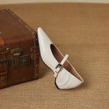Tamsin | Mary Jane Shoe with Pointed Toe