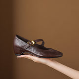 Quira | Mary Jane Shoe with Round Toe