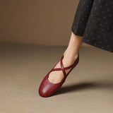 Zeor | Ballet Flats Made from Natural Leather