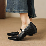Tamsin | Mary Jane Shoe with Pointed Toe