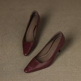 Zala | Authentic Leather Heels