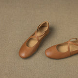 Zeor | Ballet Flats Made from Natural Leather