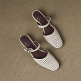 Nilda | Authentic Leather Clogs