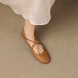 Zeor | Ballet Flats Made from Natural Leather