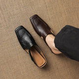 Vyla | Mules Made from Authentic Leather