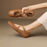 Zeor | Ballet Flats Made from Natural Leather