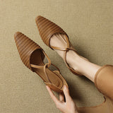 Dona | Authentic Leather Heels