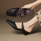 Nilda | Authentic Leather Clogs
