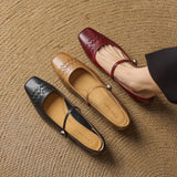 Verity | Mary Jane Shoe with Square Toe