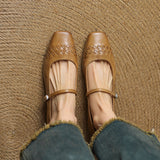 Verity | Mary Jane Shoe with Square Toe