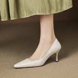 Zala | Authentic Leather Heels