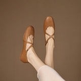 Zeor | Ballet Flats Made from Natural Leather