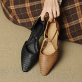 Dona | Authentic Leather Heels