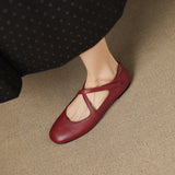 Zeor | Ballet Flats Made from Natural Leather