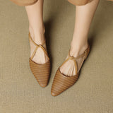 Dona | Authentic Leather Heels