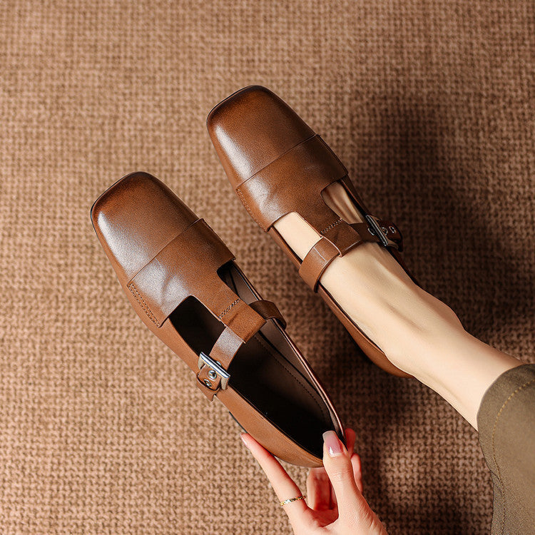 Veyra | Authentic Leather Heels