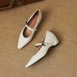 Tamsin | Mary Jane Shoe with Pointed Toe