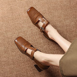 Veyra | Authentic Leather Heels
