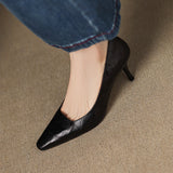 Zala | Authentic Leather Heels
