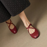 Zeor | Ballet Flats Made from Natural Leather