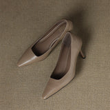 Zala | Authentic Leather Heels