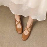 Zeor | Ballet Flats Made from Natural Leather
