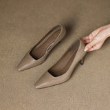 Zala | Authentic Leather Heels