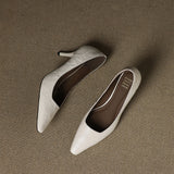 Zala | Authentic Leather Heels