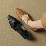 Dona | Authentic Leather Heels