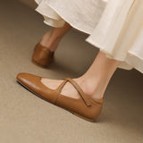 Zeor | Ballet Flats Made from Natural Leather