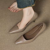 Zala | Authentic Leather Heels