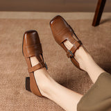 Veyra | Authentic Leather Heels