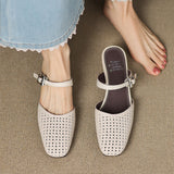 Nilda | Authentic Leather Clogs