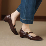 Quira | Mary Jane Shoe with Round Toe