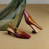 Ersa | Sandals made from natural leather