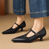Tirea | Heels Made from Authentic Leather