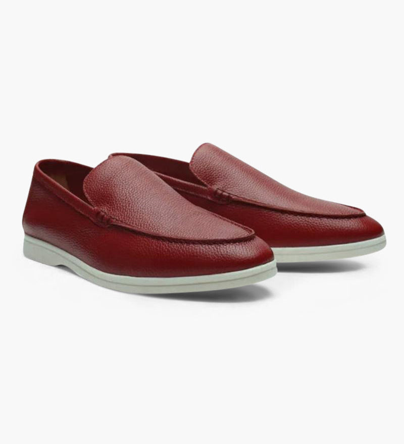 Logan | Vintage Old Money Leather Loafers for Men