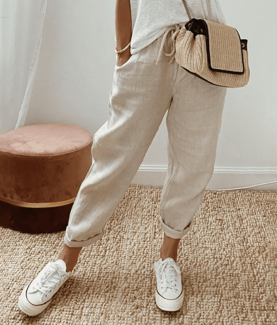 Pia | Relaxed Linen Trousers