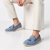 Beige Moccasin with Fringes – Elegant and Comfortable