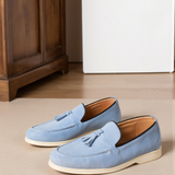 Beige Moccasin with Fringes – Elegant and Comfortable