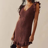 Maribel Mini Ruffle Dress
