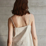 Women's Canvas Top with V-Cut