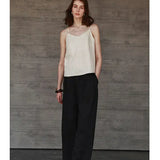 Women's Canvas Top with V-Cut