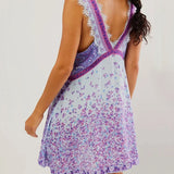 Siena Mini Floral Maxi Dress