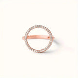 Round Zirconia Ring