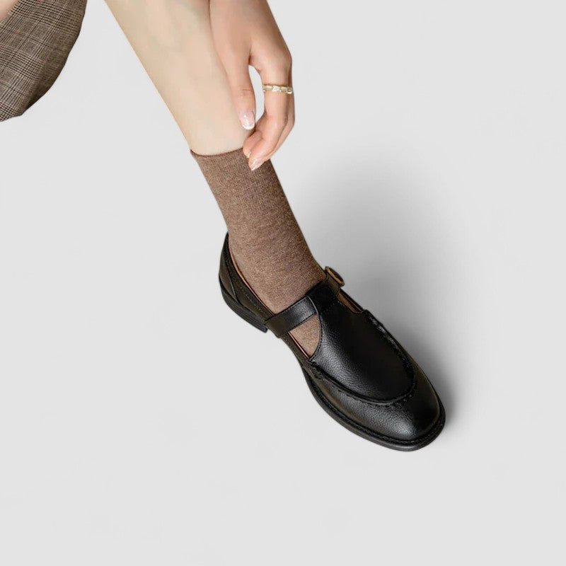Avery – Orthopaedic Square-Toe Mary Jane Shoes