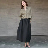 Short-Sleeved Linen